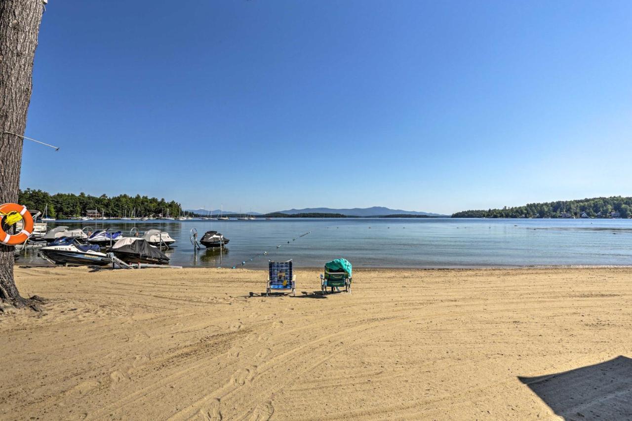 Lake Getaway Walk Across Street To Private Beach! Gilford Exterior foto