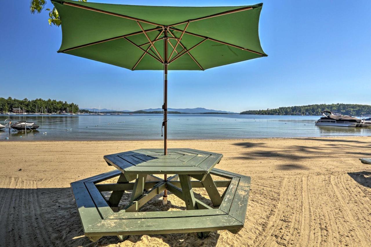 Lake Getaway Walk Across Street To Private Beach! Gilford Exterior foto